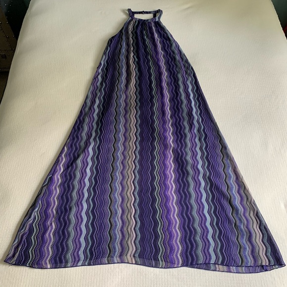 Mossimo purple patterned maxi dress - Picture 3 of 16